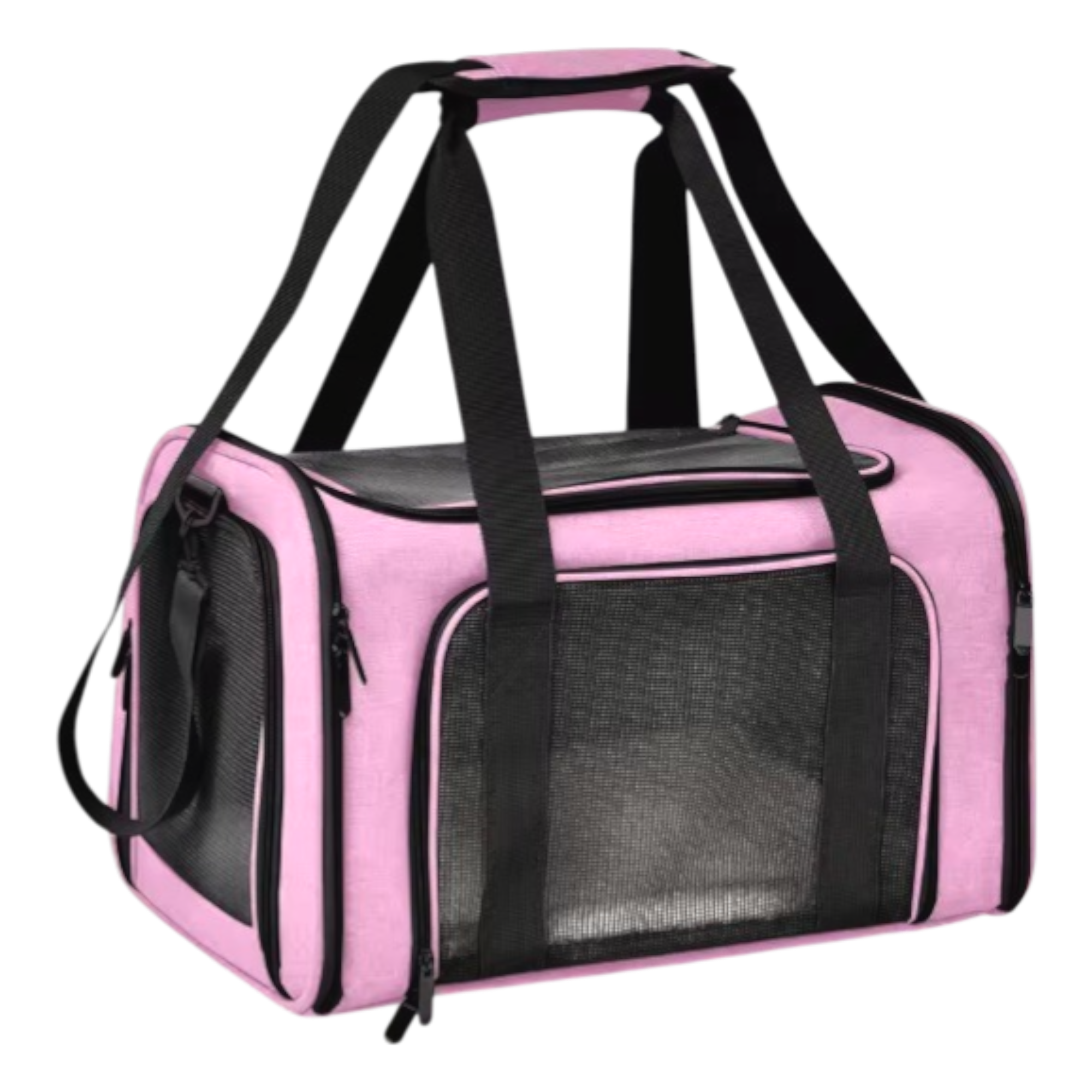 Airline Approved Dog Travel Bag - Breathable Mesh Carrier, Fits Under Seat – product photo 3