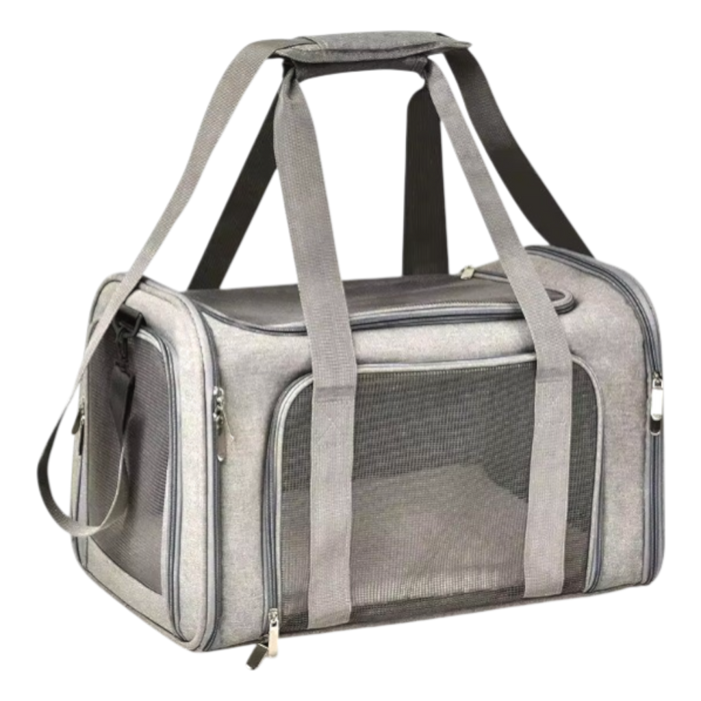 Airline Approved Dog Travel Bag - Breathable Mesh Carrier, Fits Under Seat – product photo 4