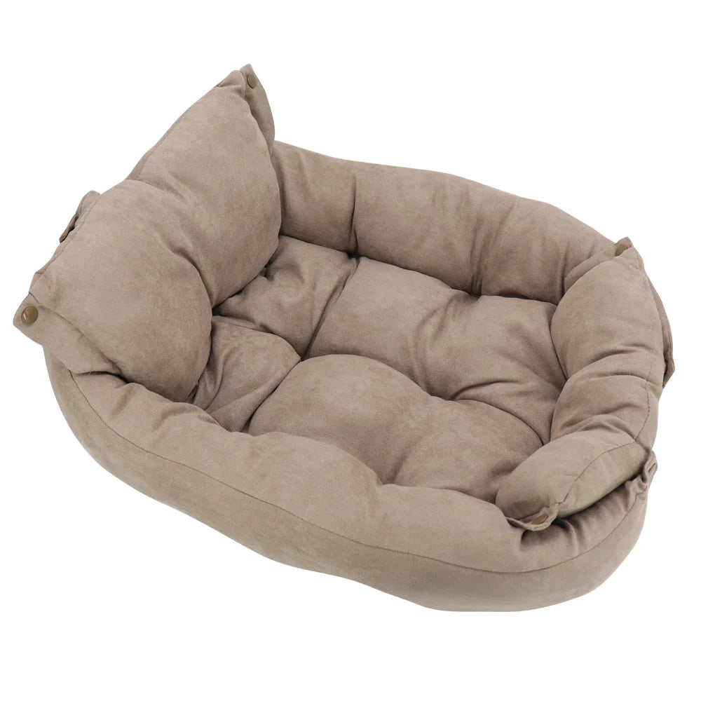 Pet bed as flat mat