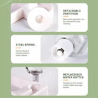 Detachable divider and bottle details
