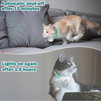 Laser collar automatic shut-off