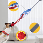 Dog toy in use