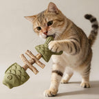 Silvervine fish bone cat chew toy