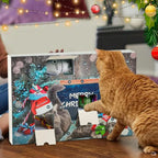 Advent calendar opened doors