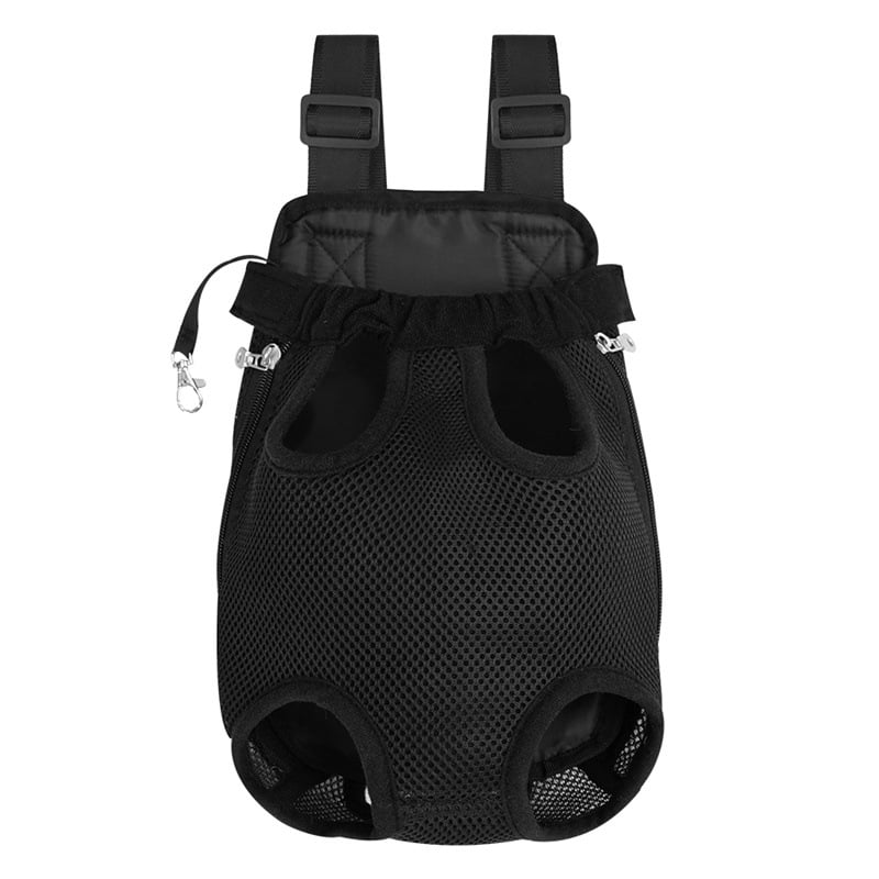 Black pet carrier backpack