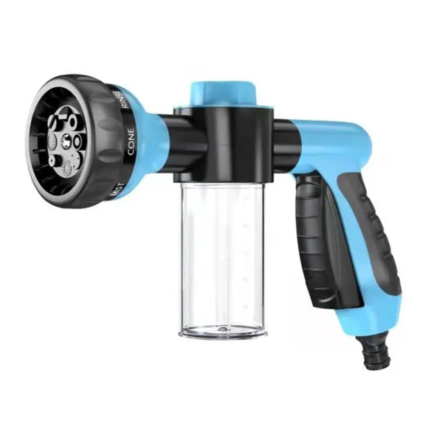 Dog wash hose sprayer – blue