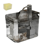 Pet water fountain in grey