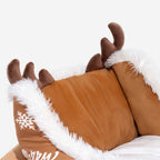 Sleigh bed interior padding
