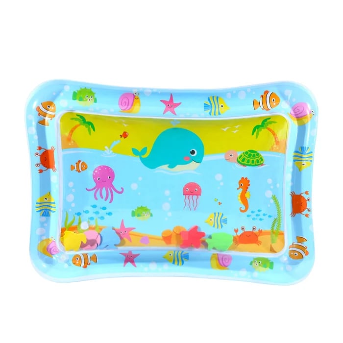 Whale water play mat