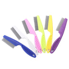 Pet grooming comb sizes