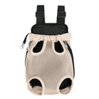 Khaki pet carrier backpack
