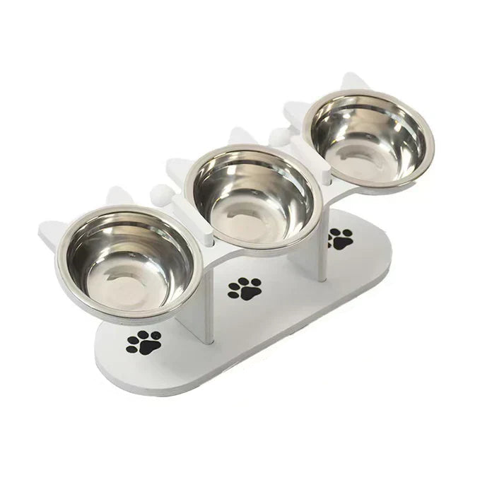 Elevated feeder in black