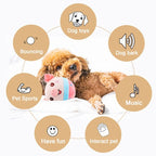 Bouncing plush toy detail