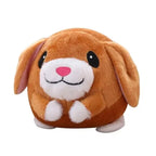Plush dog toy design