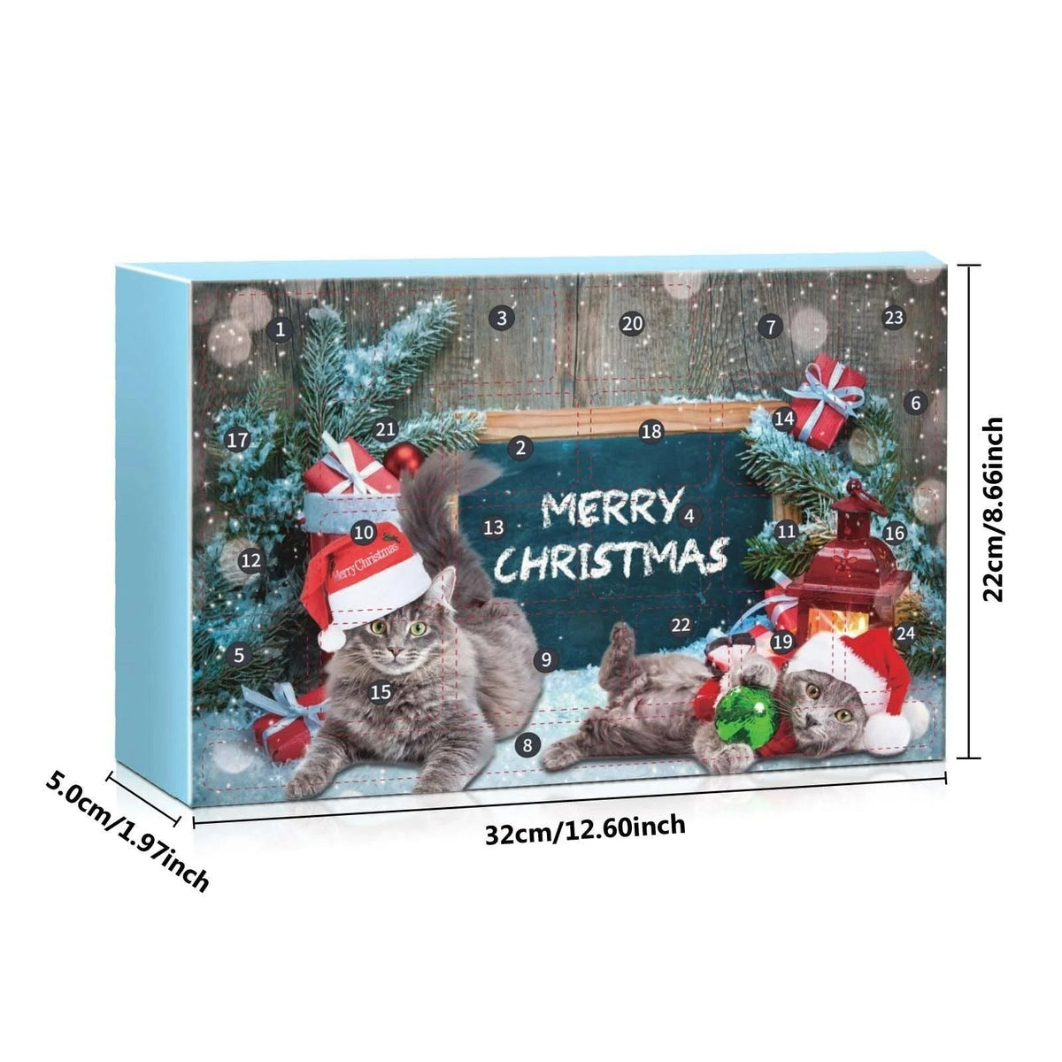 Advent calendar front design