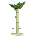 Japandi-Style Coconut Rope Cat Tree with Scratching Post – product photo 5