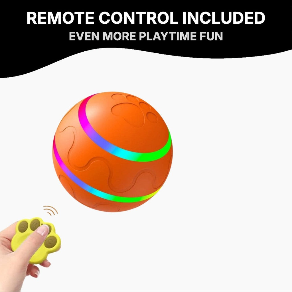 LED rolling ball with remote control