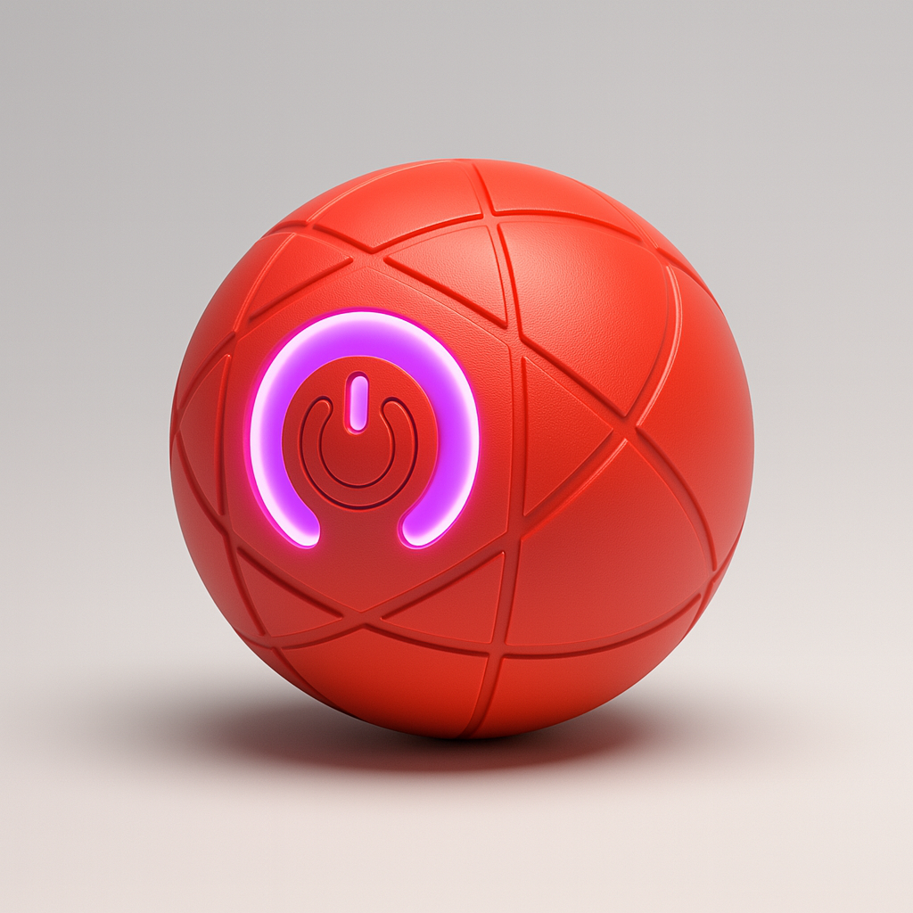 Light-Up Interactive Bouncing Pet Toy for Dogs and Cats - 3 Modes – product photo 4