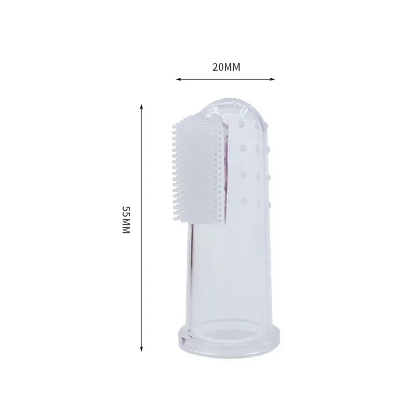 Finger toothbrush dimensions