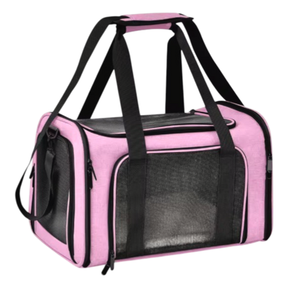 Airline Approved Dog Travel Bag | Breathable Mesh Carrier | Secure Design | Fits Under Seat | Portable Pet Bag