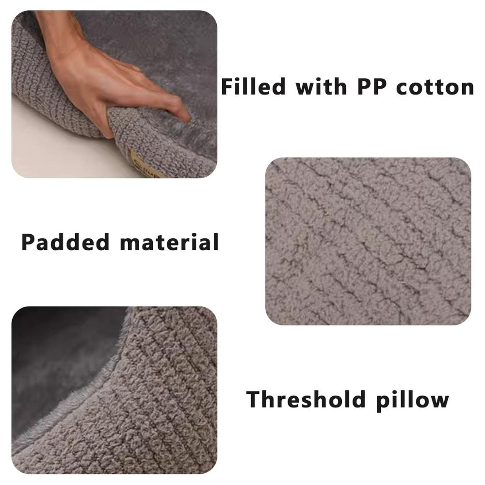 Padded cotton filling and threshold pillow
