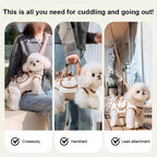 Crossbody, handheld and lead attachment options
