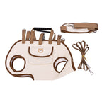 Khaki pet sling carrier