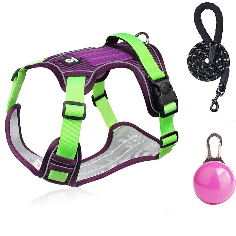 Dog harness colour option
