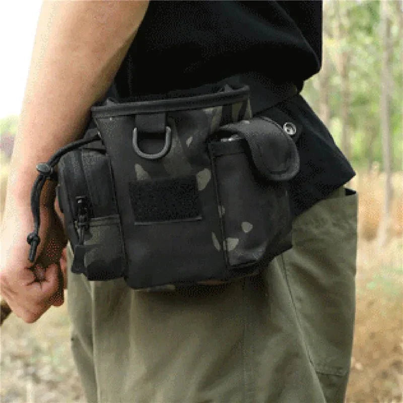 Treat pouch zip compartments