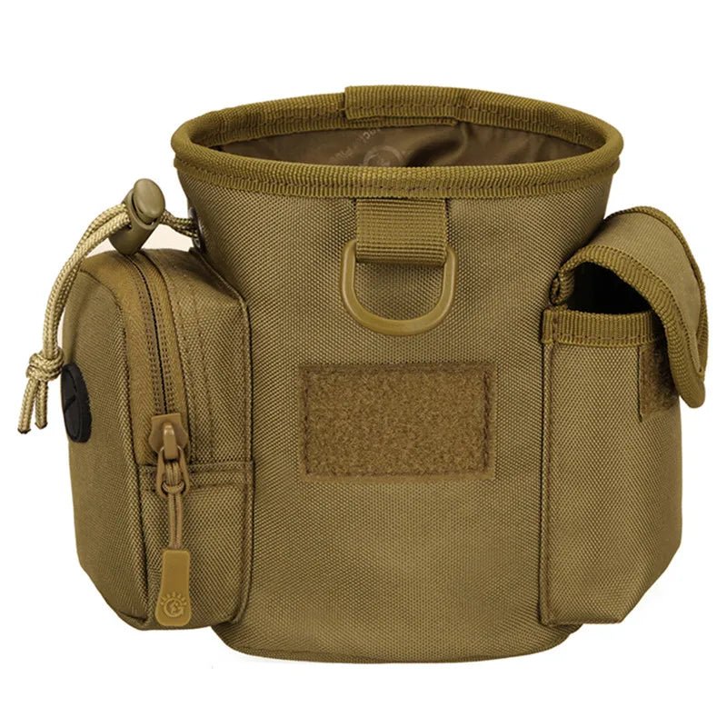 Treat pouch in brown