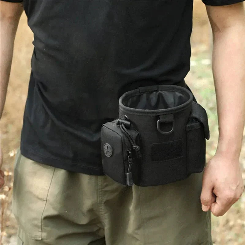 Outdoor dog training pouch