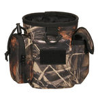 Treat pouch in black camo
